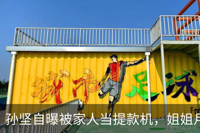 孙坚自曝被家人当提款机，姐姐月子中心15万记他账上，养家又还债